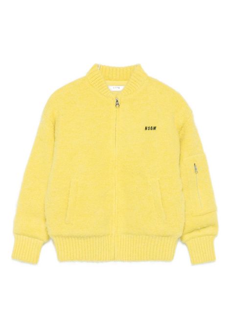 Giubbino con zip MSGM KIDS | F5MSJGBO174086